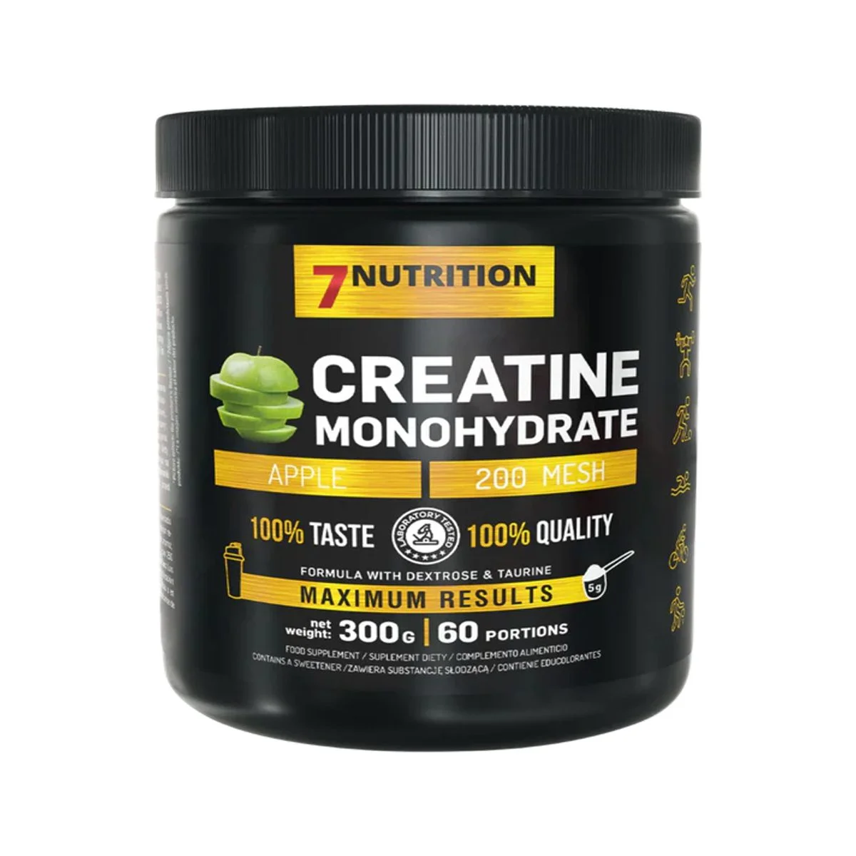 7NUTRITION-CREATINE-MONOHYDRATE-300G کراتین مونوهیدرات سون نوتریشن - تصویر 1