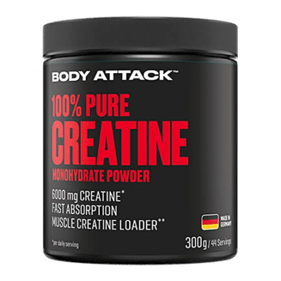 کراتین بادی اتک 300 گرمی کراتین بادی اتک 300 گرمی BODY ATTACK 100% PURE CREATINE - تصویر 1